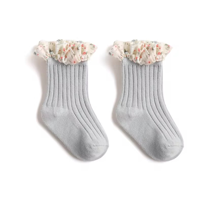 Calcetas de encaje corta