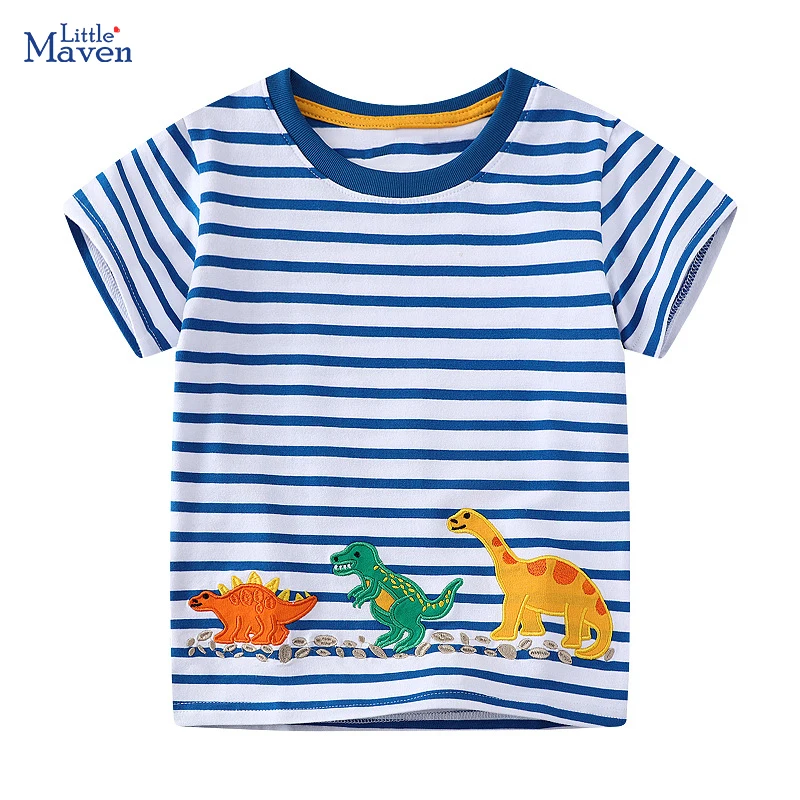 Playera Rayas dino