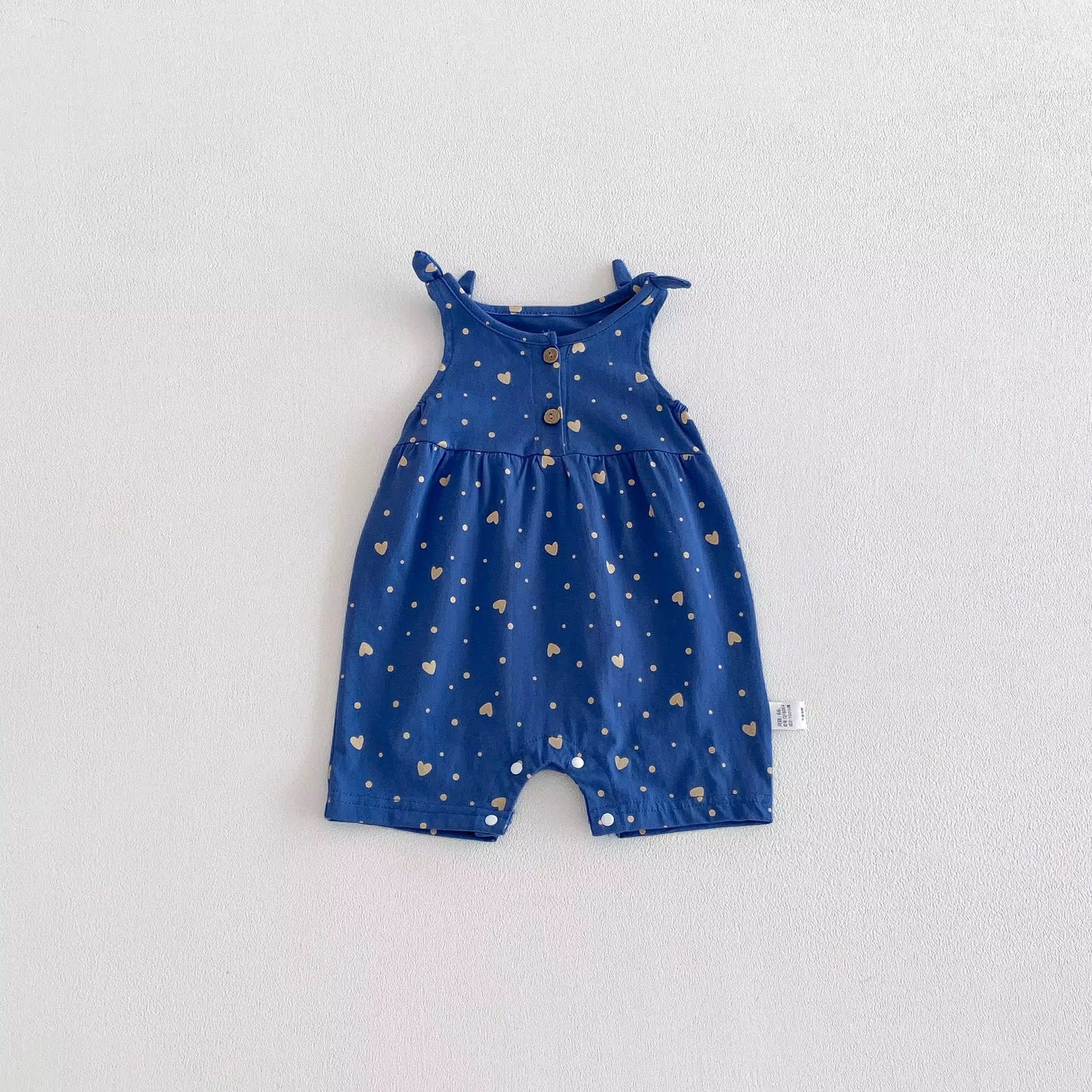 Jumper azul corazones