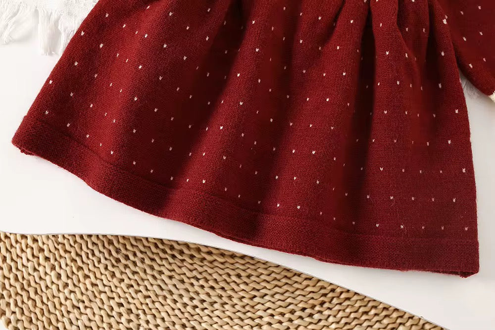Vestido de punto vino