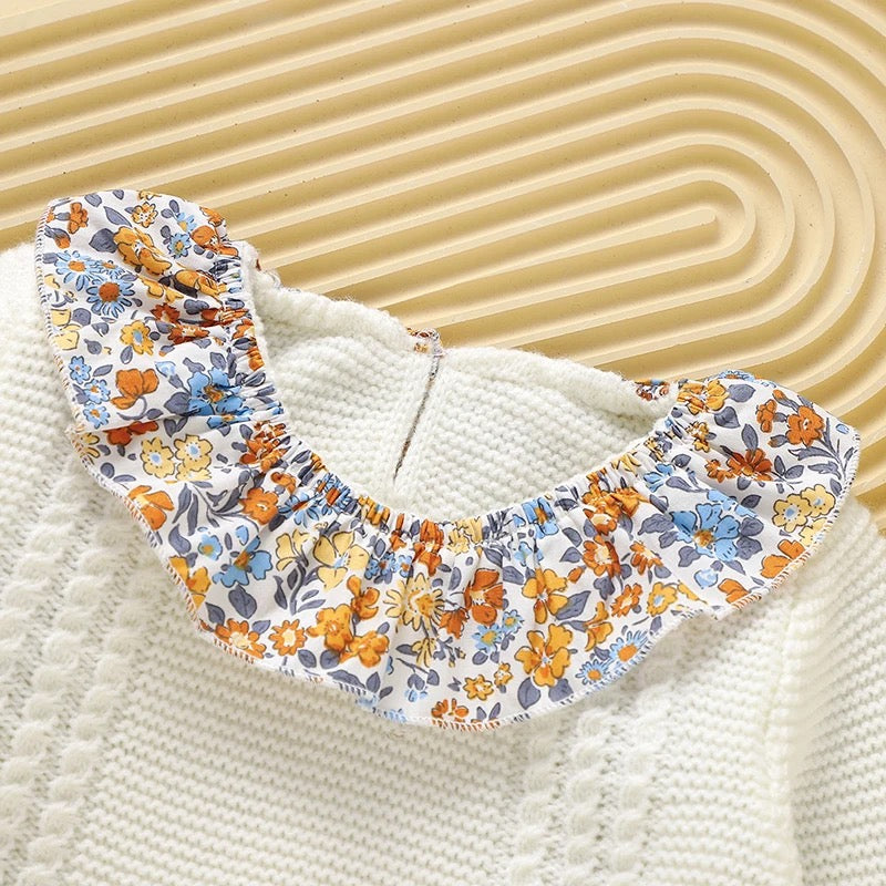 Conjunto blanco manga larga