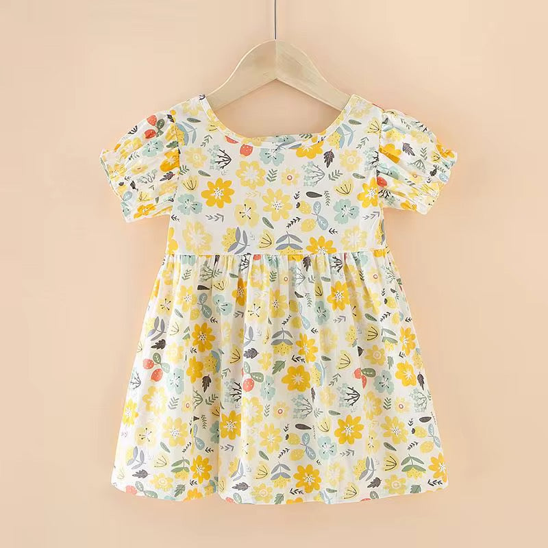 Vestido flores Amarillas