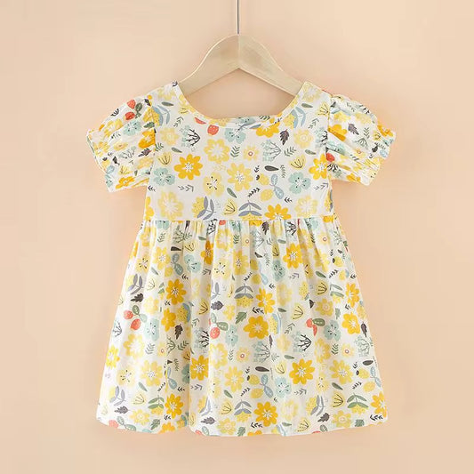 Vestido flores Amarillas