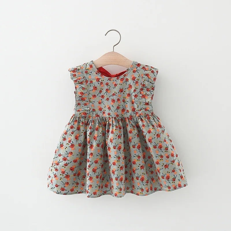 Vestido lazo rojo