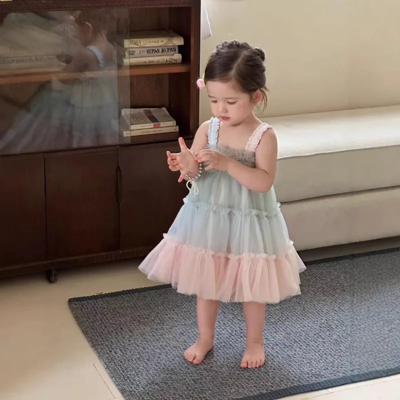 Vestido Tul Sueño Pastel