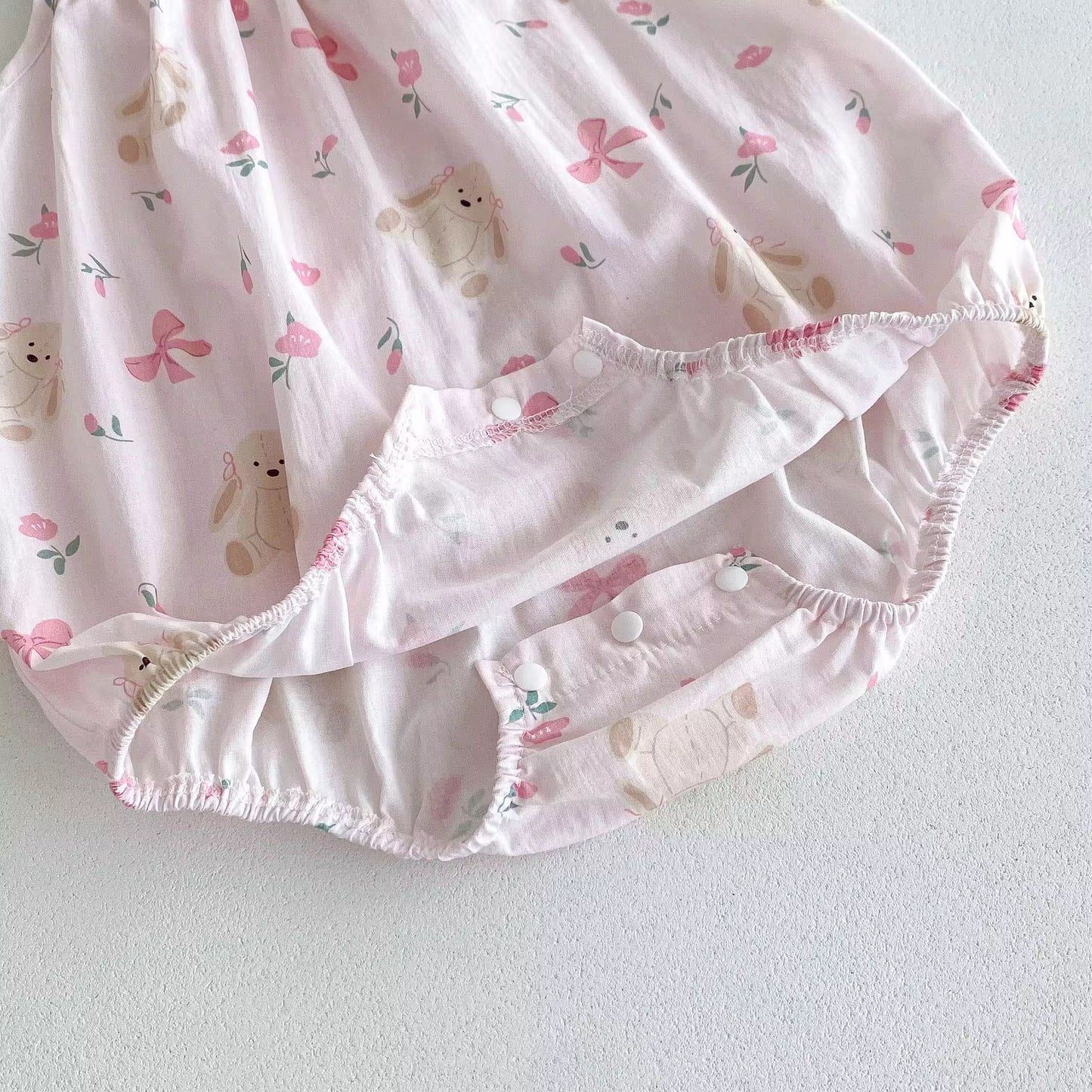 Conjunto Pañalero Conejita Rosa