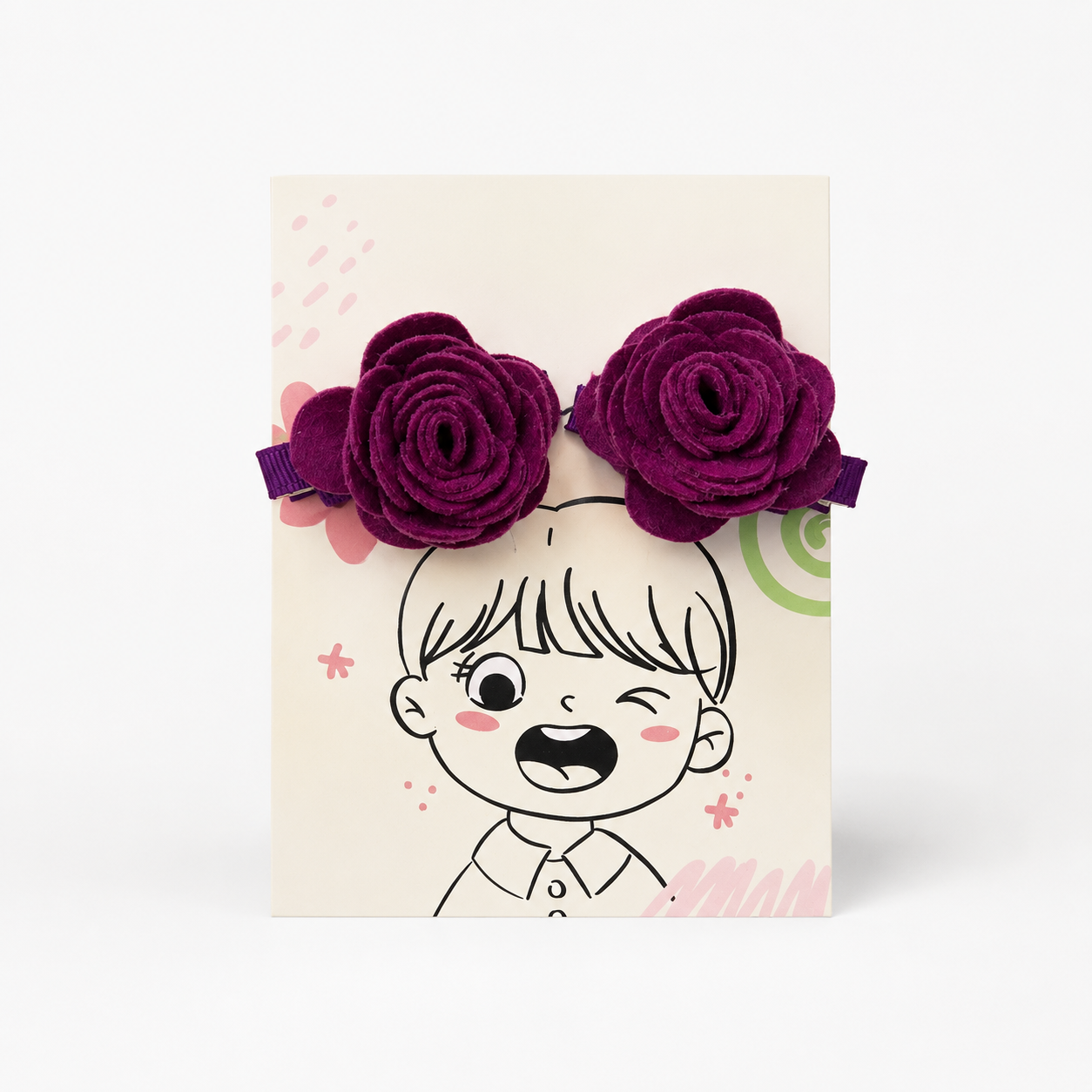 Flor chica durazno