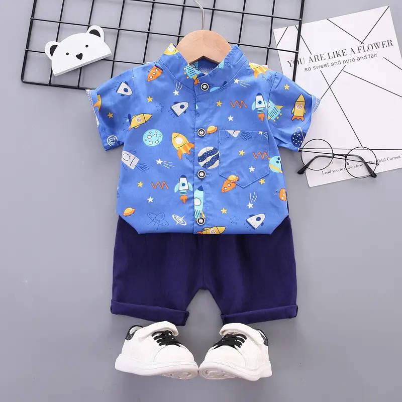 Conjunto espacio azul