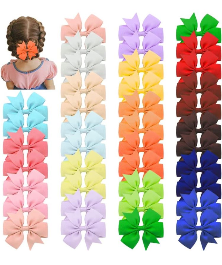 1 pz Moño chico color diverso