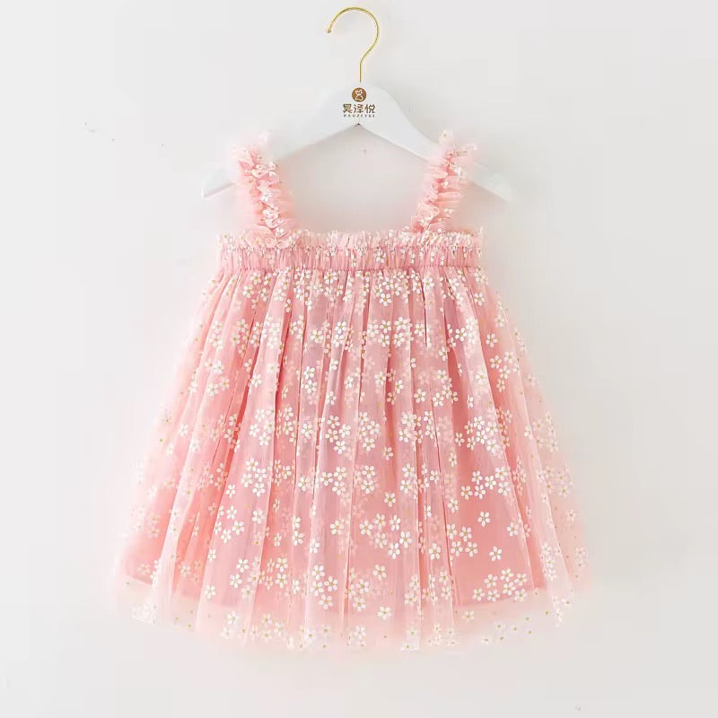 Vestido de tul rosita