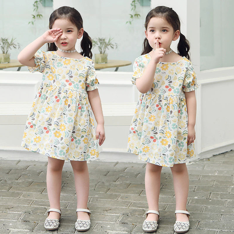 Vestido flores Amarillas