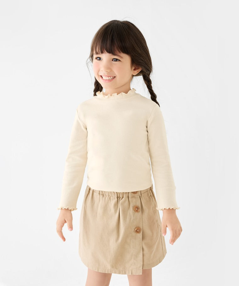 Blusa algodon manga larga