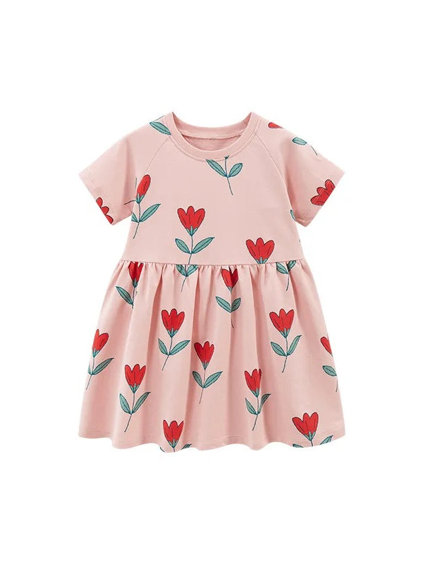 Vestido rosas