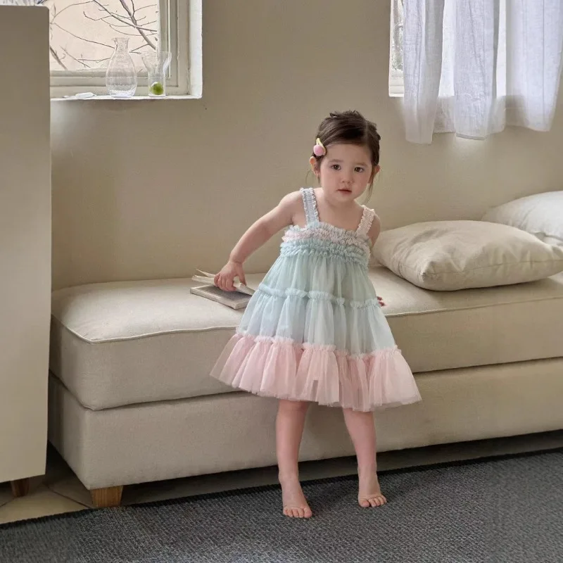 Vestido Tul Sueño Pastel