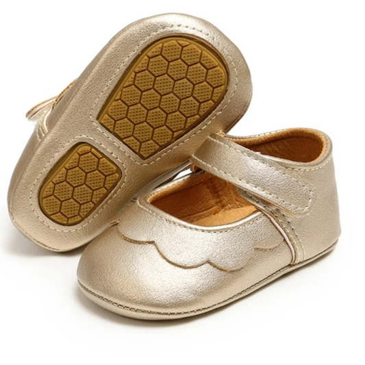 Zapatitos Dorados Suaves