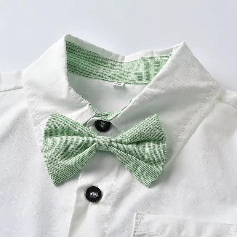 Conjunto de tirantes verde