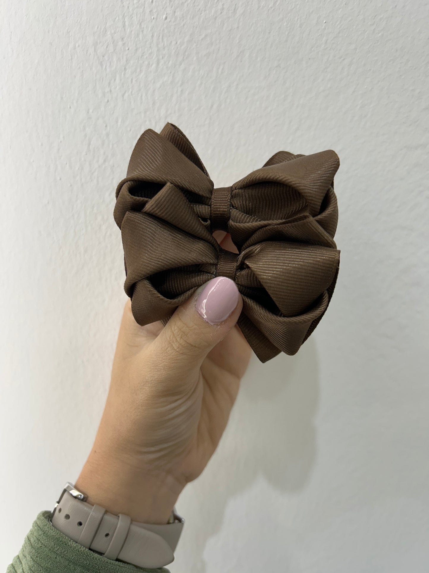 Moño par caramelo