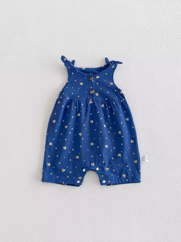 Jumper azul corazones