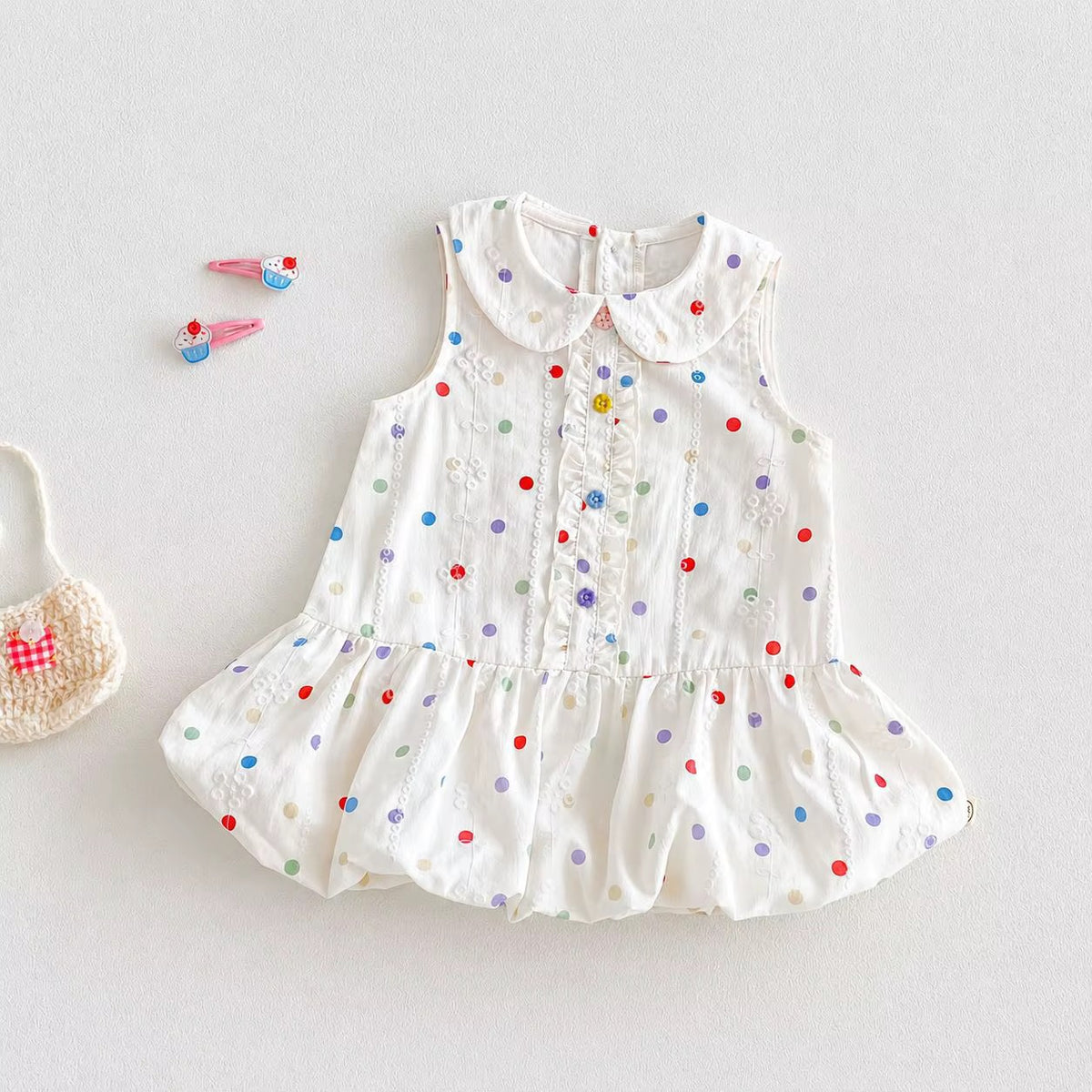 Vestido globo dots
