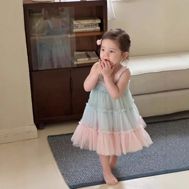 Vestido Tul Sueño Pastel