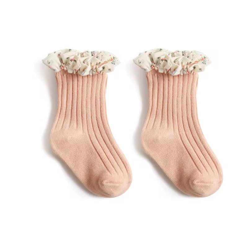 Calcetas de encaje corta