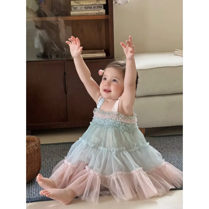 Vestido Tul Sueño Pastel