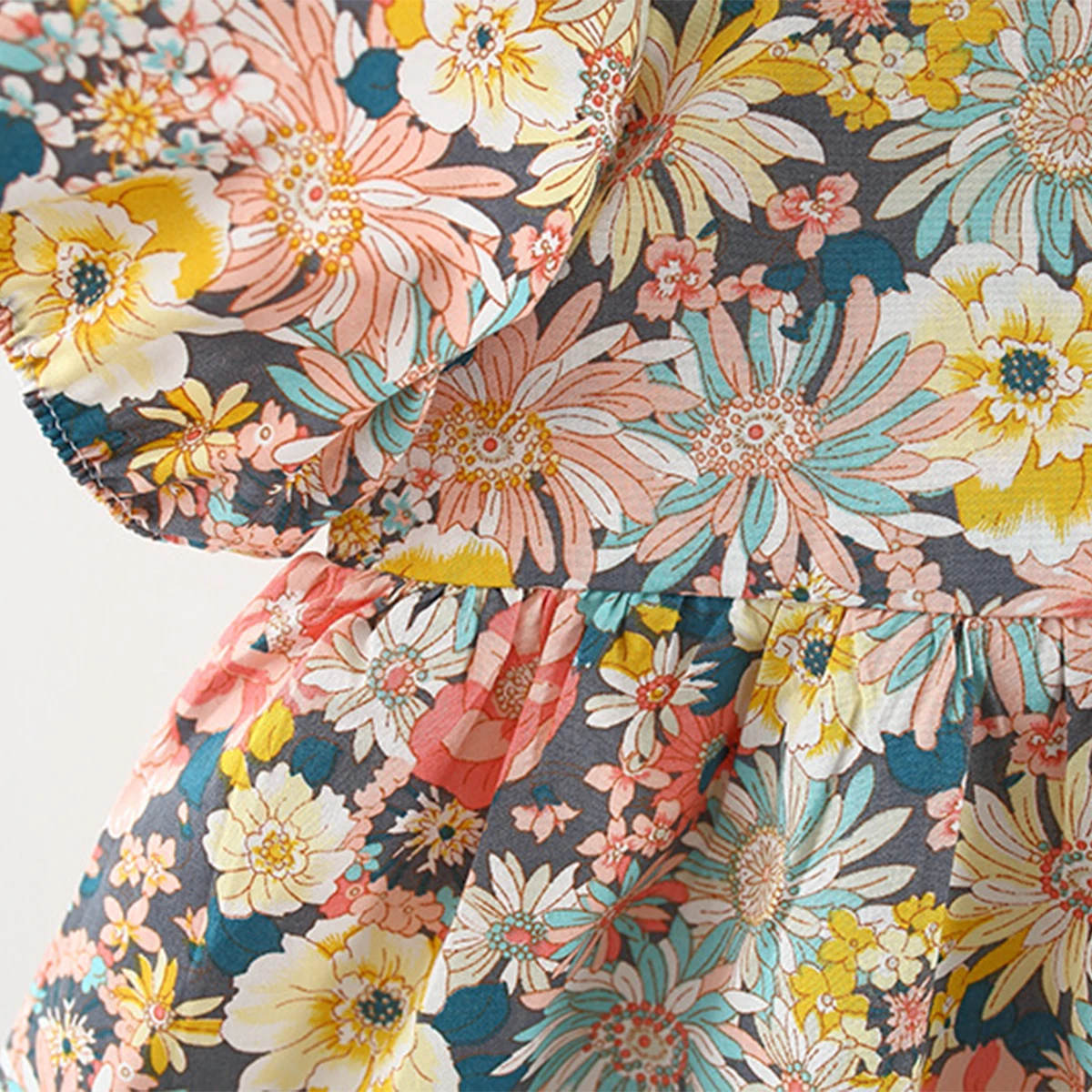 Vestido flores amarillas