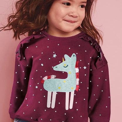 Sueter unicornio estrellas