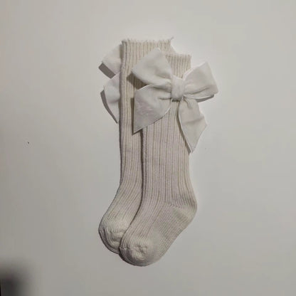 Calcetas con moño
