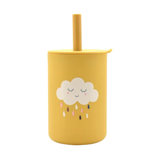 Vaso silicona amarillo