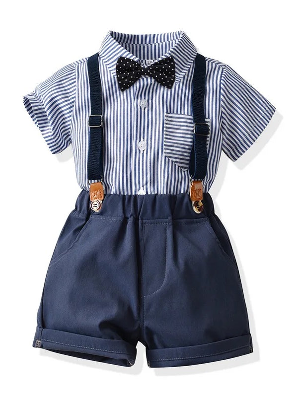 Conjunto tirantes azul