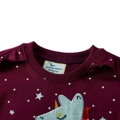 Sueter unicornio estrellas