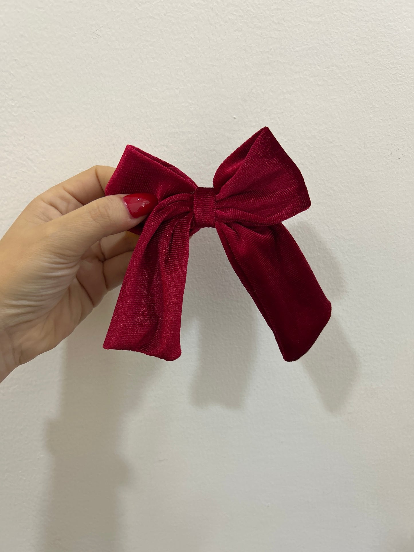 Moños mediano terciopelo