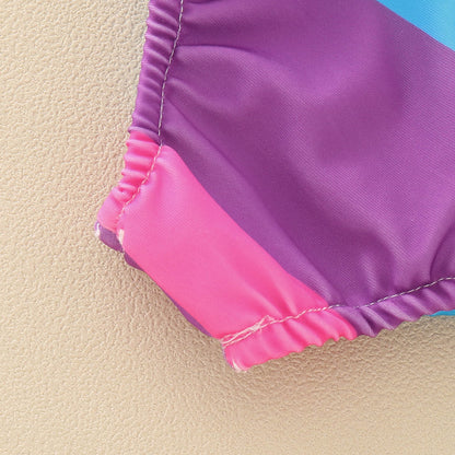 Traje de baño para niña colores