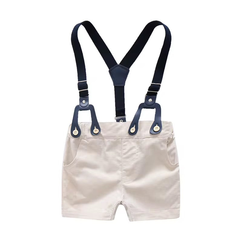 Conjunto de tirantes beige