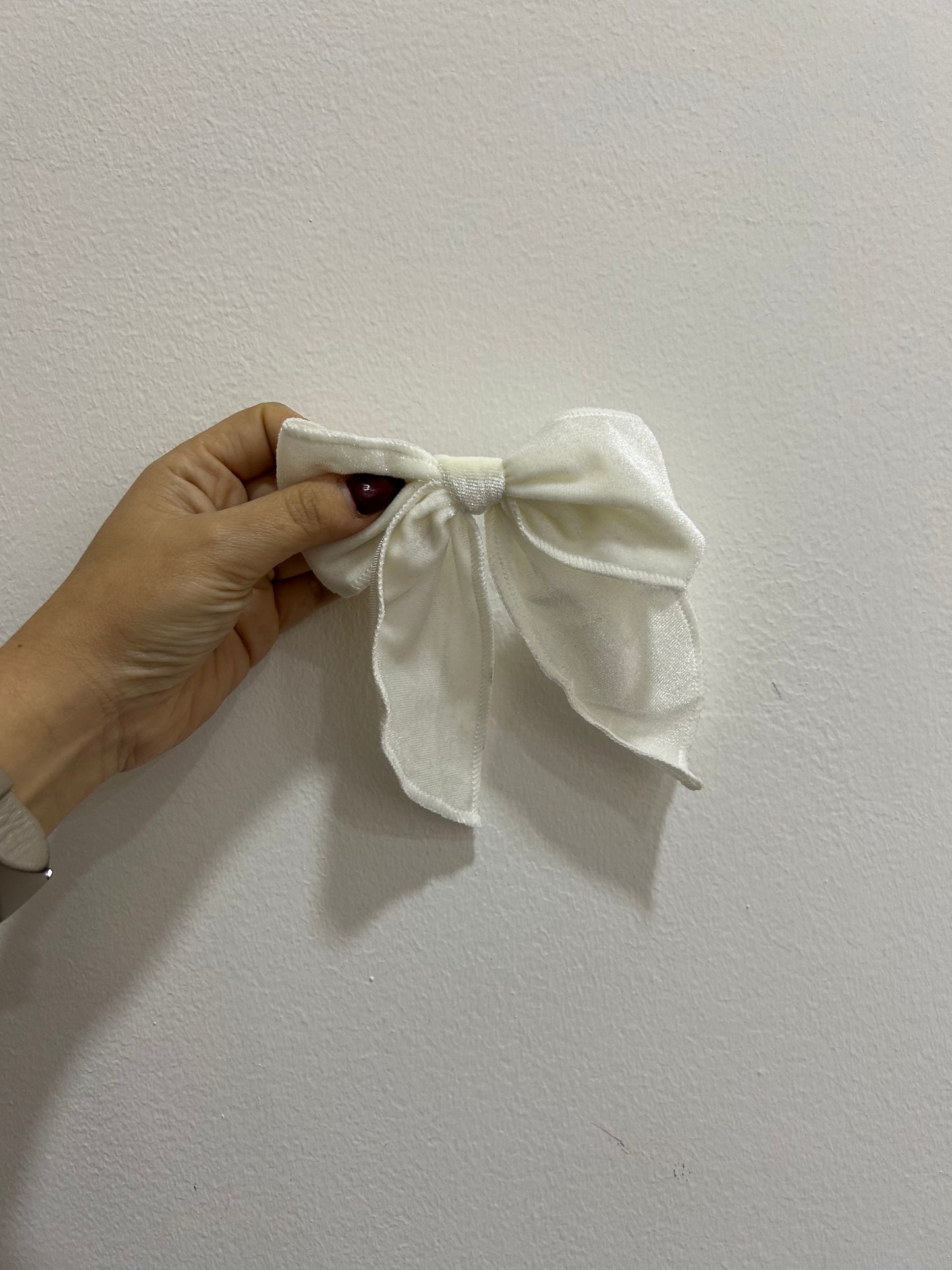 Moño terciopelo grande