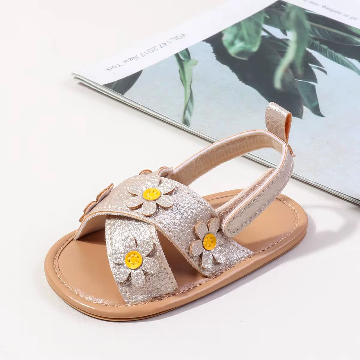 Sandalias florecitas