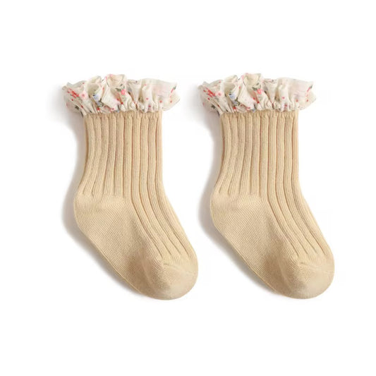 Calcetas de encaje corta