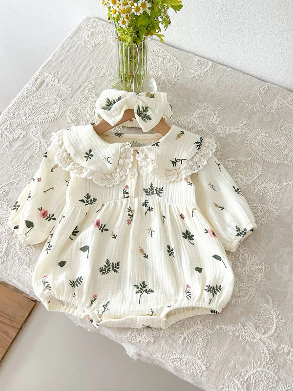 Pañalero manga larga blanco