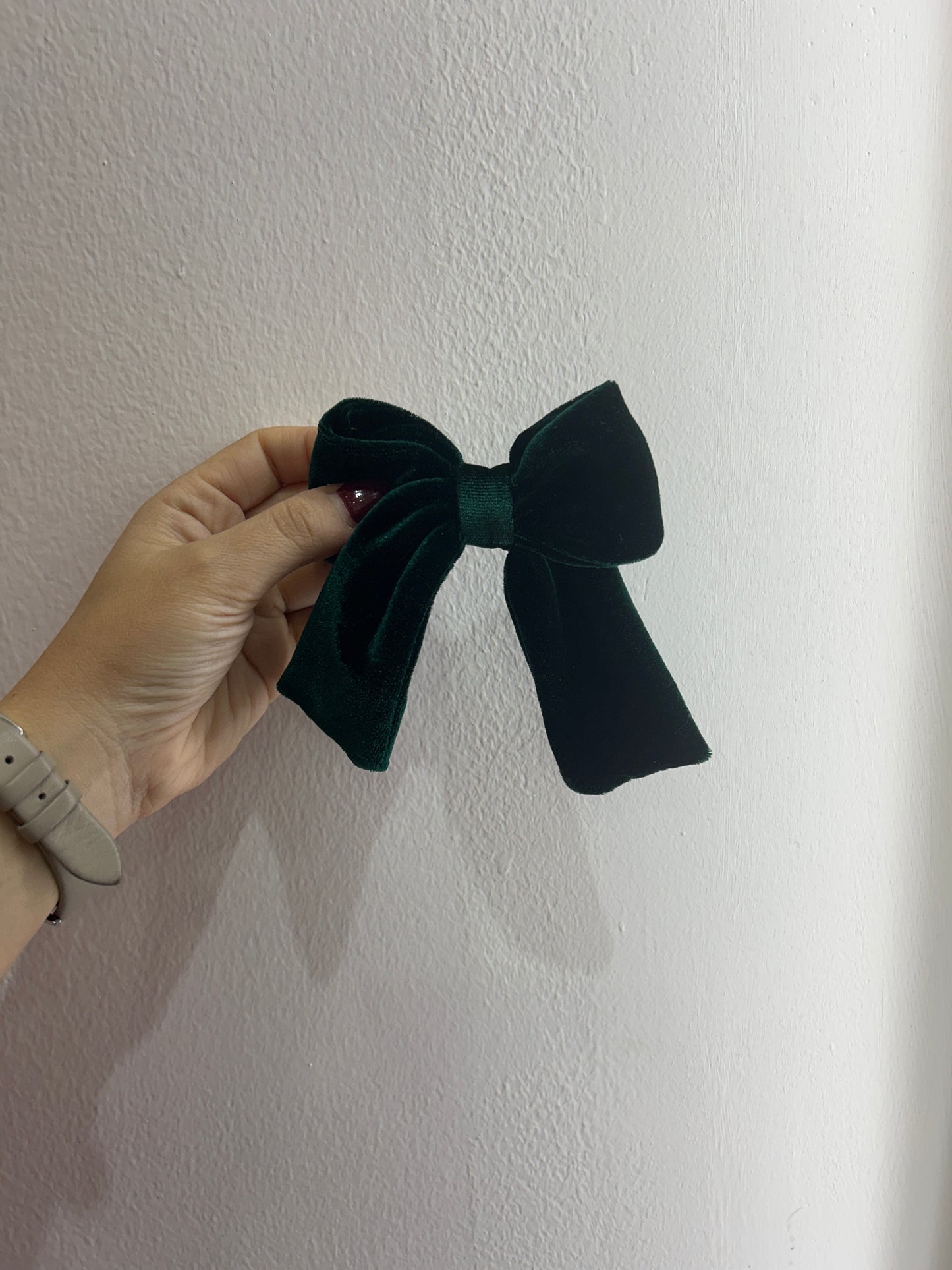 Moños mediano terciopelo