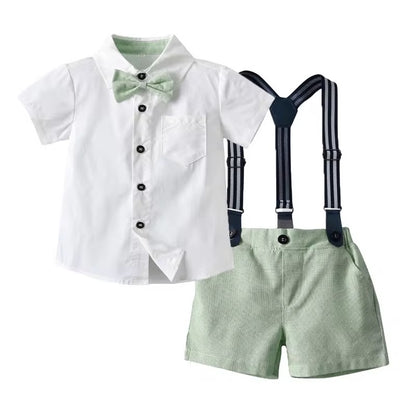 Conjunto de tirantes verde