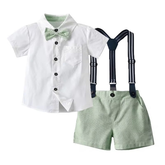 Conjunto de tirantes verde
