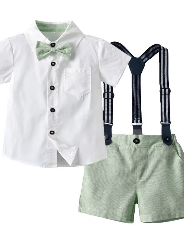Conjunto de tirantes verde