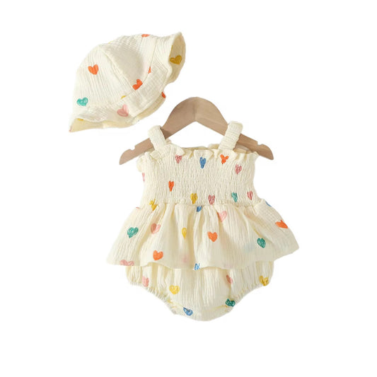 Pañalero corazones colores