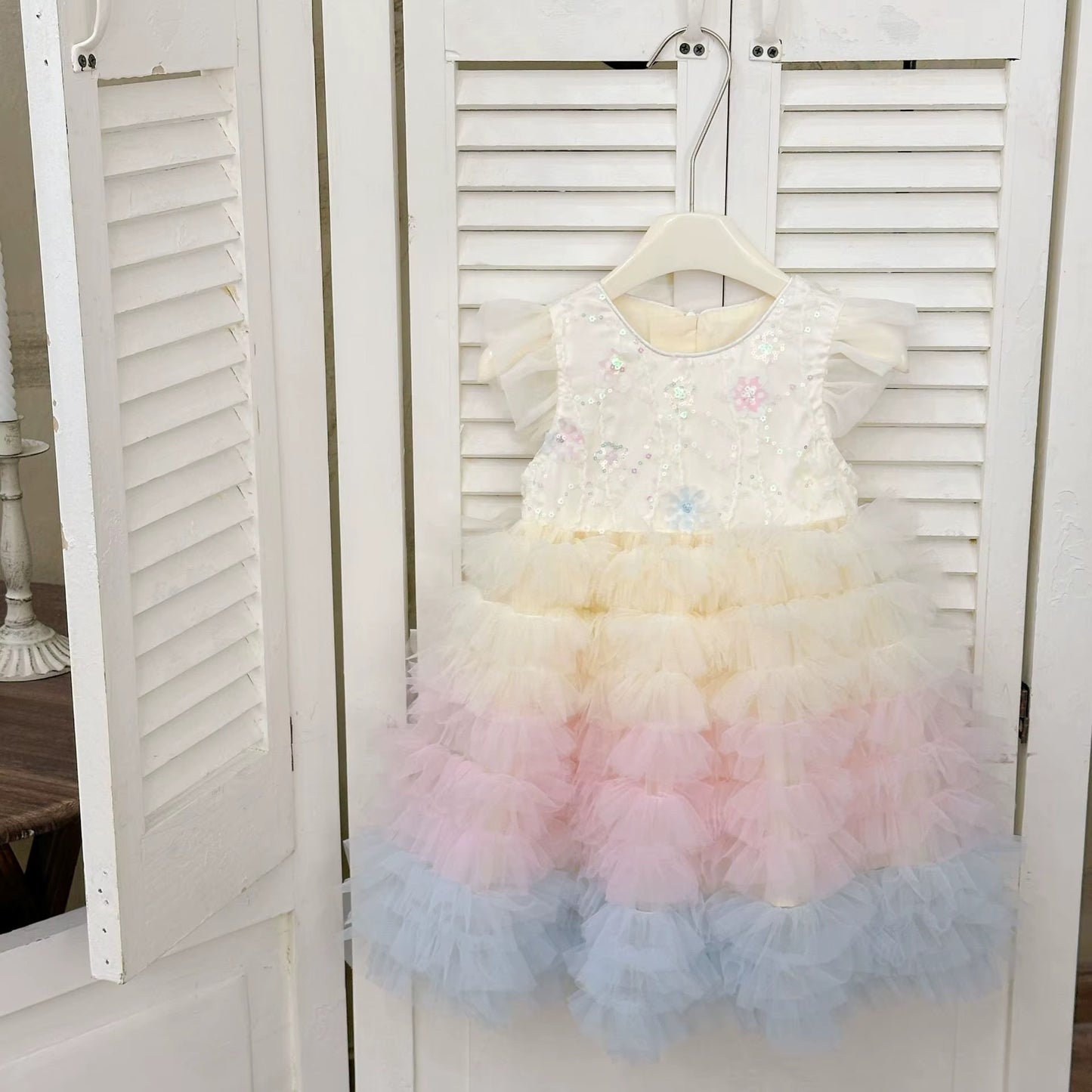 Vestido tul fiesta