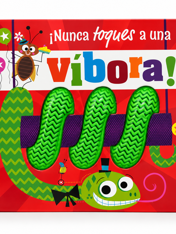 Libro Sensorial ¡Nunca Toques a una Víbora!
