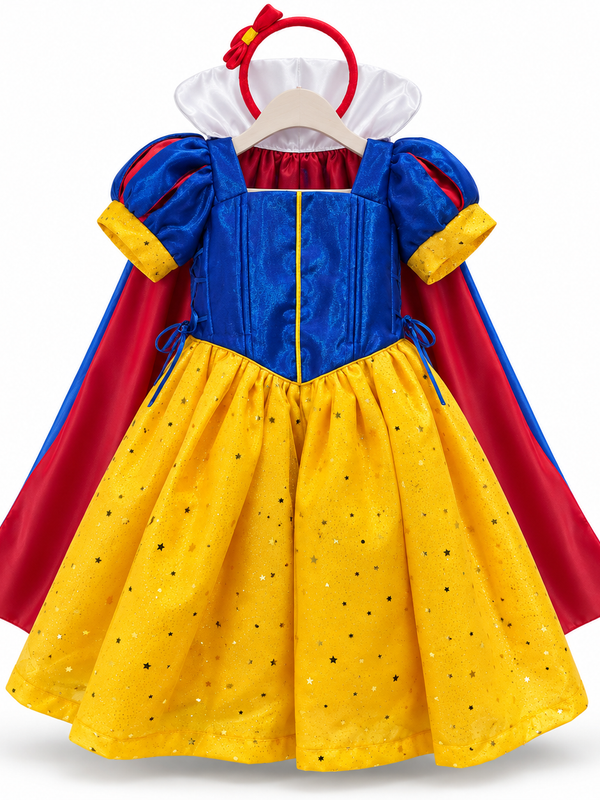 Disfraz Blancanieves con Capa y Diadema