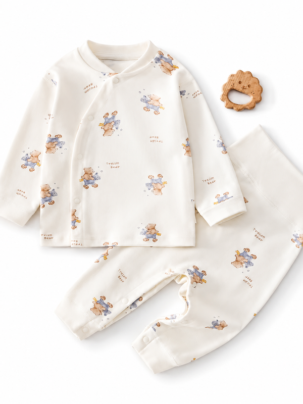 Conjunto osito  caballitos