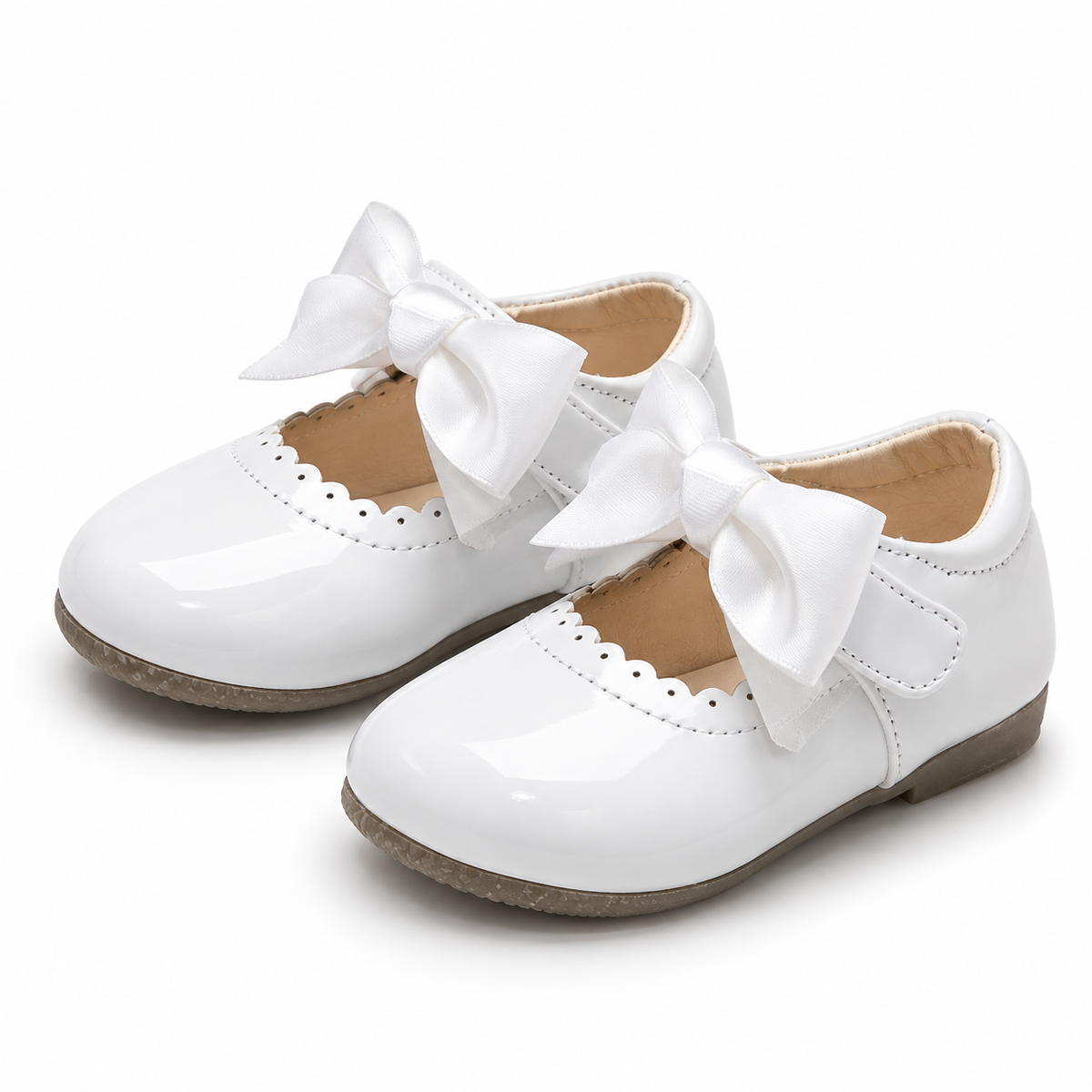 Zapato Moño Elegancia Blanco