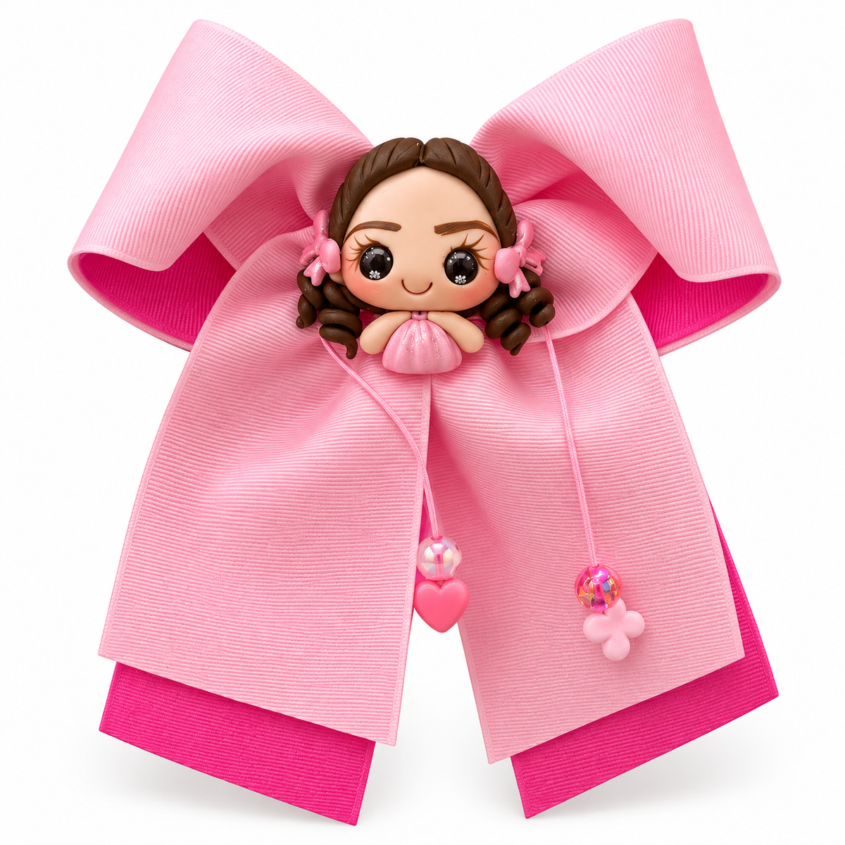 Moño Muñequita Rosa